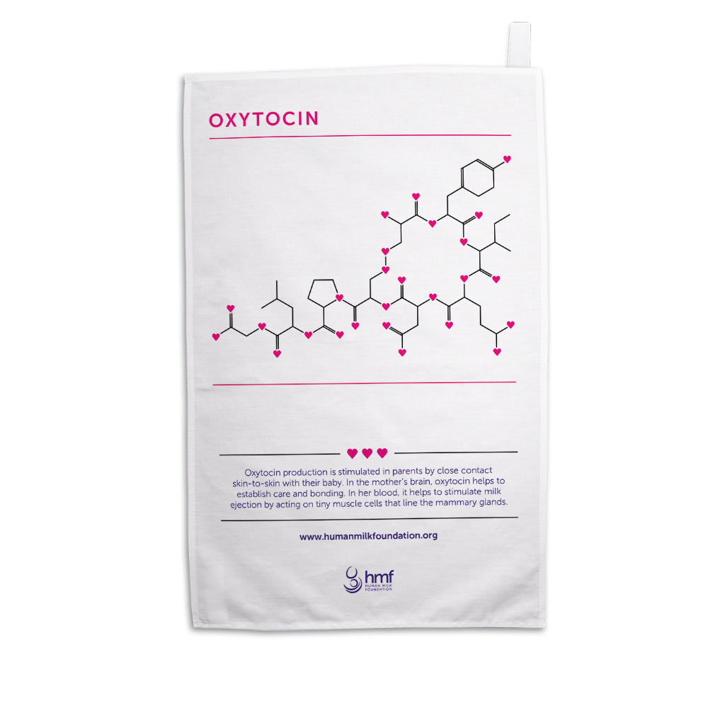 Oxytocin DNA Structure Tea Towel