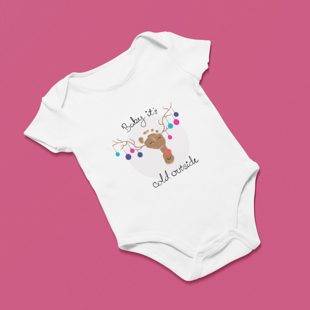 Baby It's Cold Outside Baby Grow