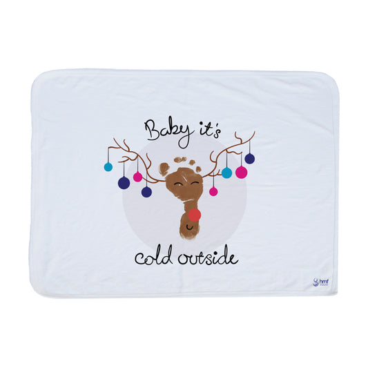 Baby It's Cold Outside Blanket