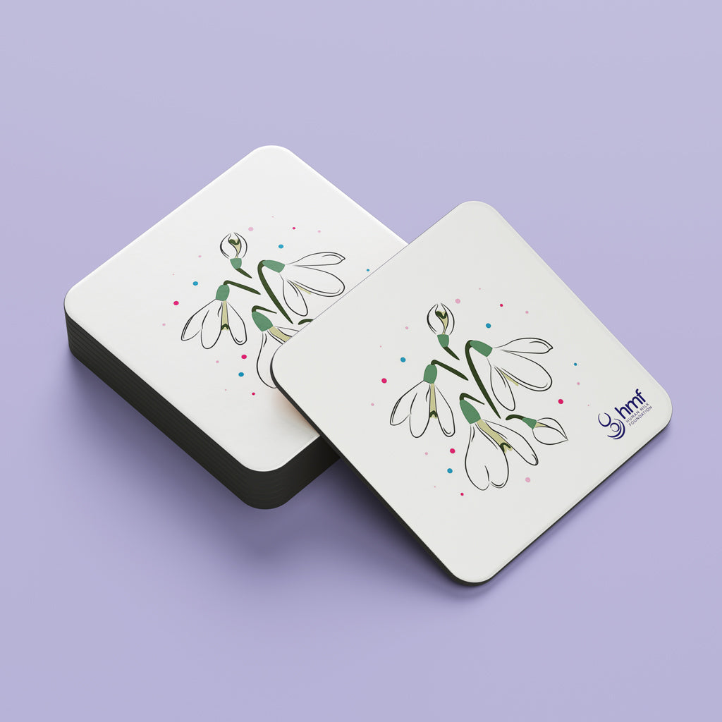 Snowdrop Milkflower Coaster