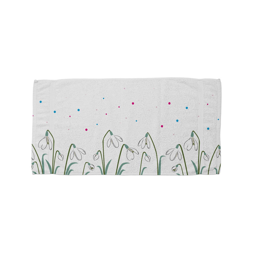 Milkflower Beach Towel