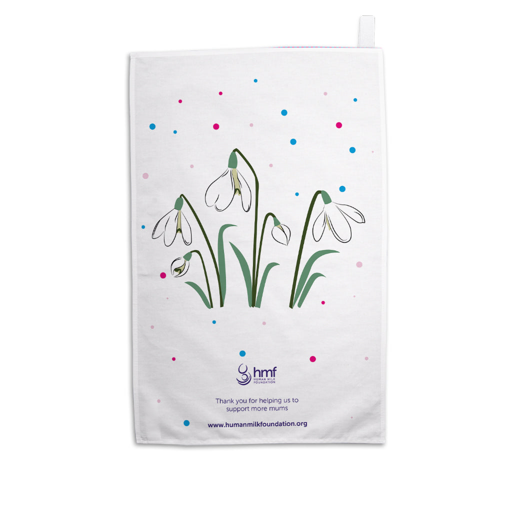 Milkflower Tea Towel