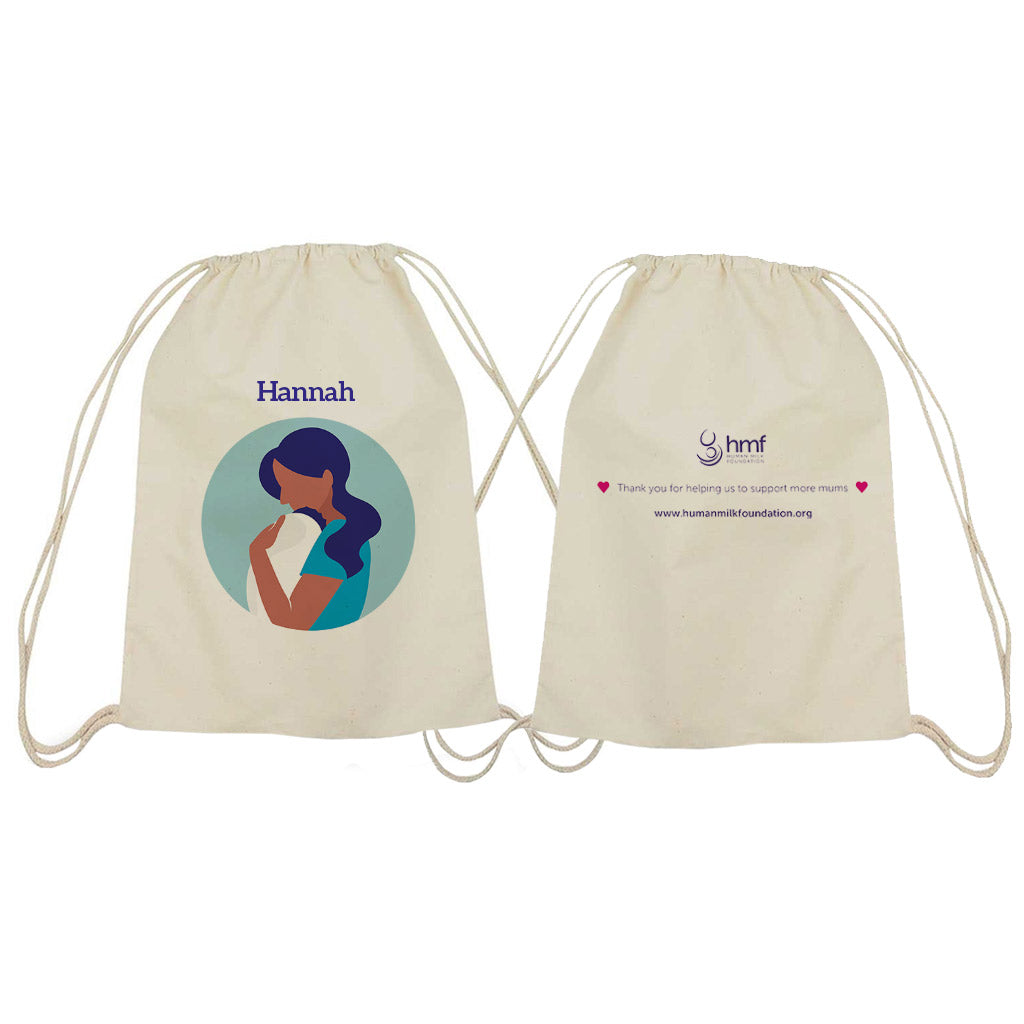 Special Mum and Baby Design 2 Personalised Drawstring Bag
