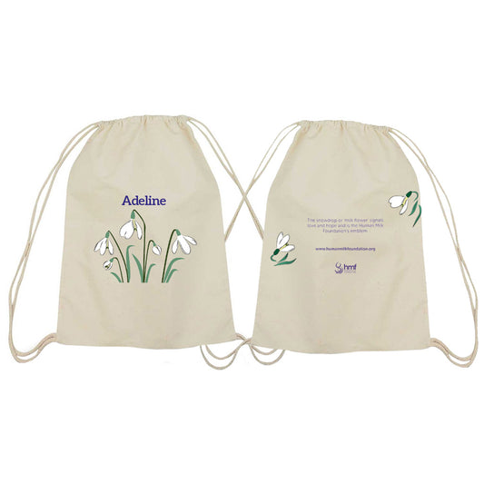 Eirlys - Mae'r Gwanwyn wedi Doddi Bag Llinyn Personol