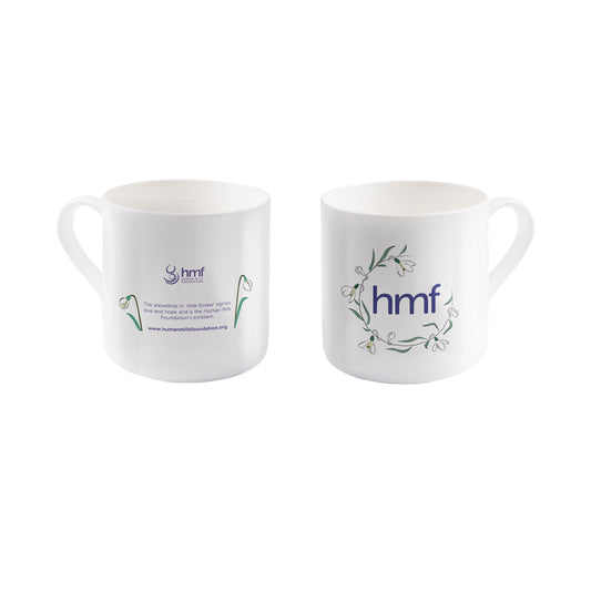 hmf with Flowers Bone China Mug