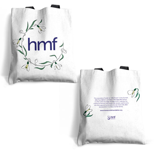 hmf with Flowers Tote Bag