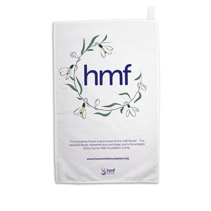 hmf with Flowers Tea Towel