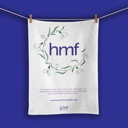 hmf with Flowers Tea Towel