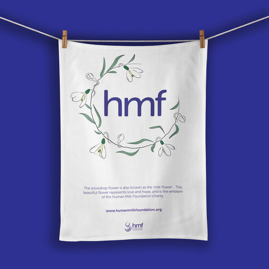 hmf with Flowers Tea Towel