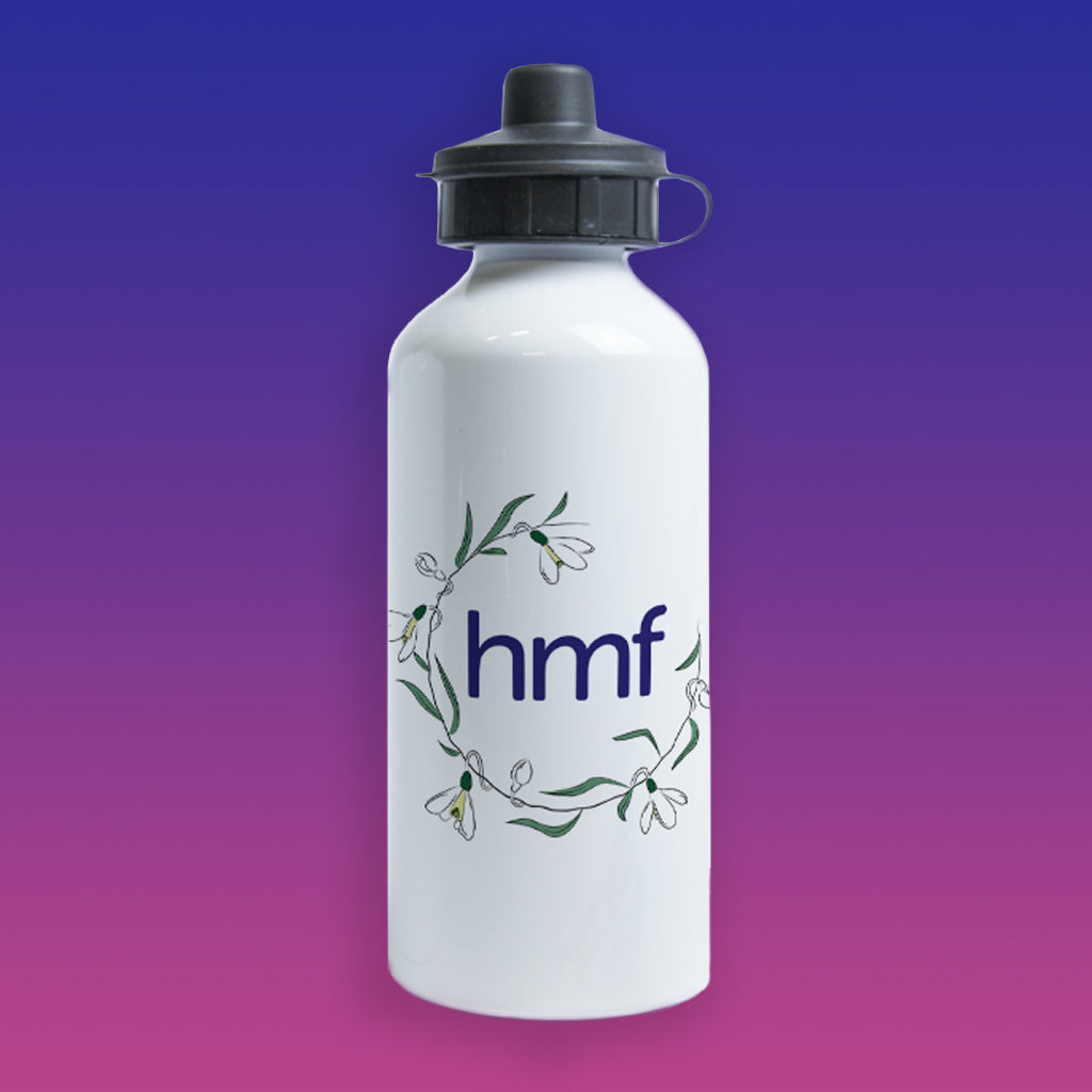 HMF Surrounded by Snowdrops Water Bottle