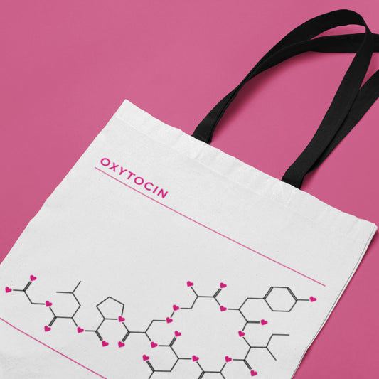 Oxytocin DNA Structure Tote Bag