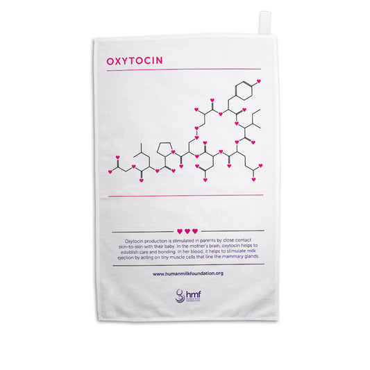 Oxytocin DNA Structure Tea Towel