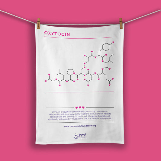 Oxytocin DNA Structure Tea Towel