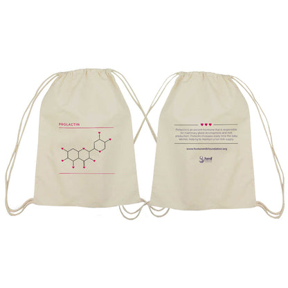 Prolactin DNA Structure Drawstring Bag