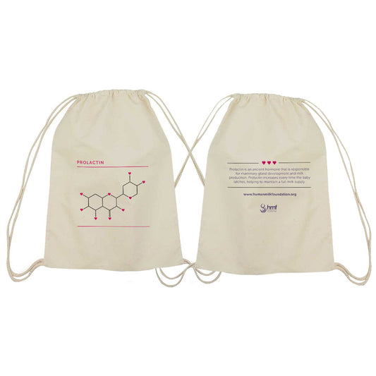 Prolactin DNA Structure Drawstring Bag