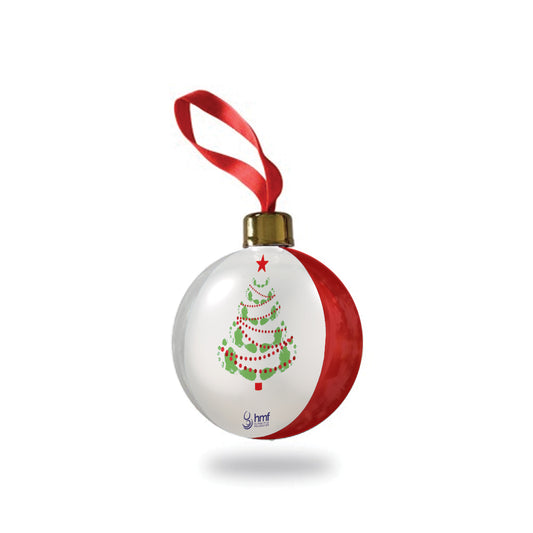 Footprints Christmas Tree Bauble
