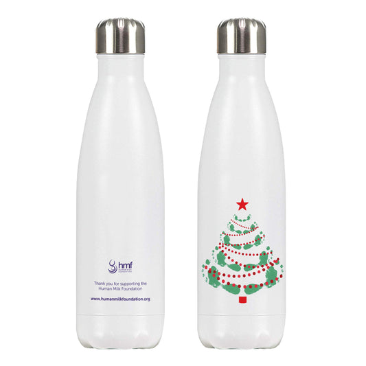 Footprints Christmas Tree Premium Water Bottle
