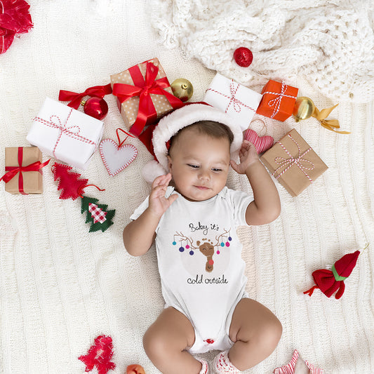 Baby It's Cold Outside Baby Grow