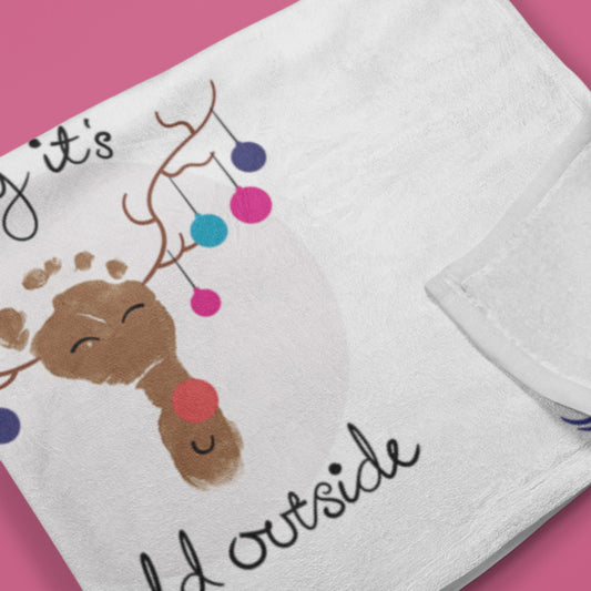 Baby It's Cold Outside Blanket