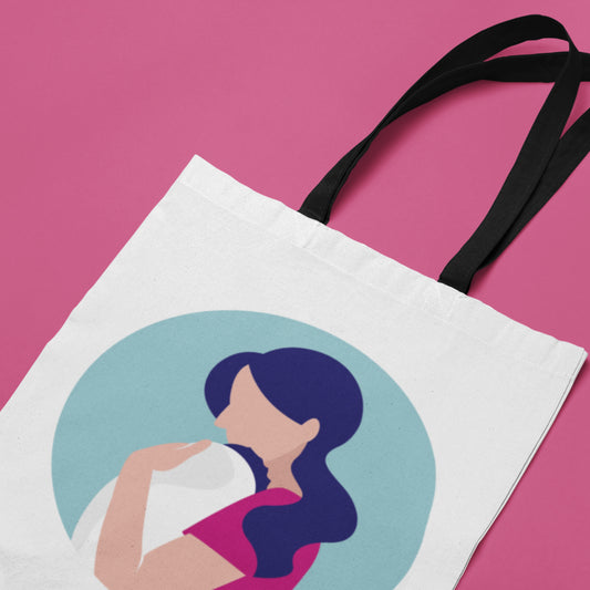 Mum with Baby Version 1 Tote Bag