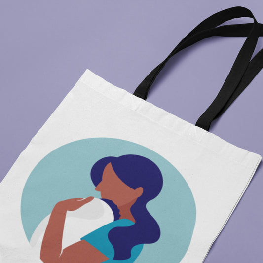 Mum with Baby Version 2 Tote Bag