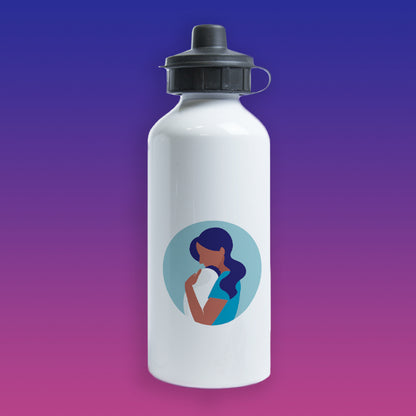 Mum with Baby Version 2 Water Bottle