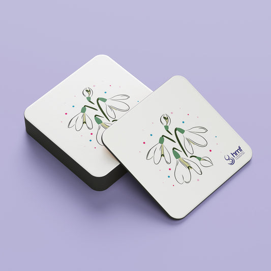 Snowdrop Milkflower Coaster