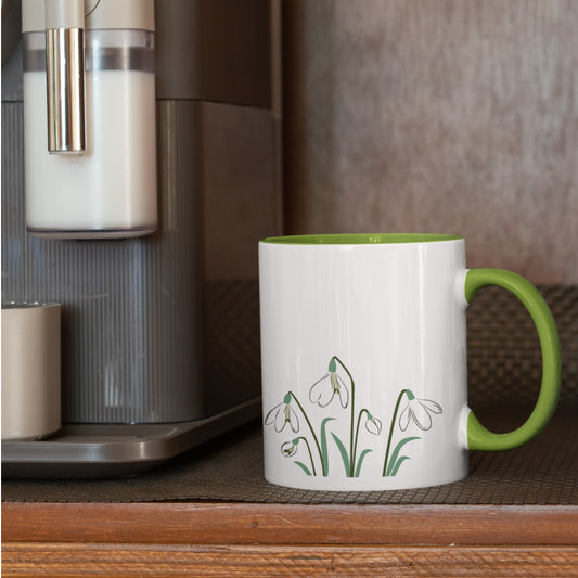 Milkflower Porcelain Mug