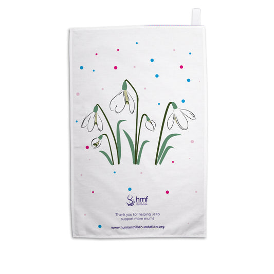 Milkflower Tea Towel