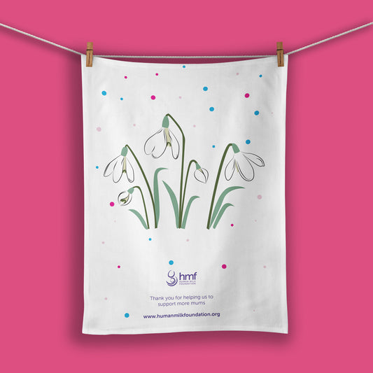 Milkflower Tea Towel