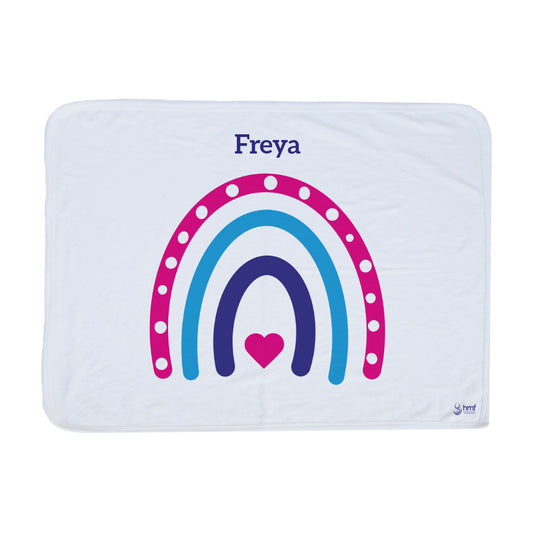 Rainbow Personalised Blanket