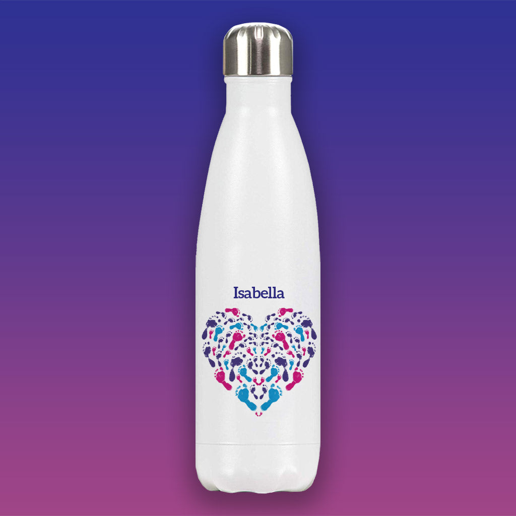 Little Heart Personalised Premium Water Bottle