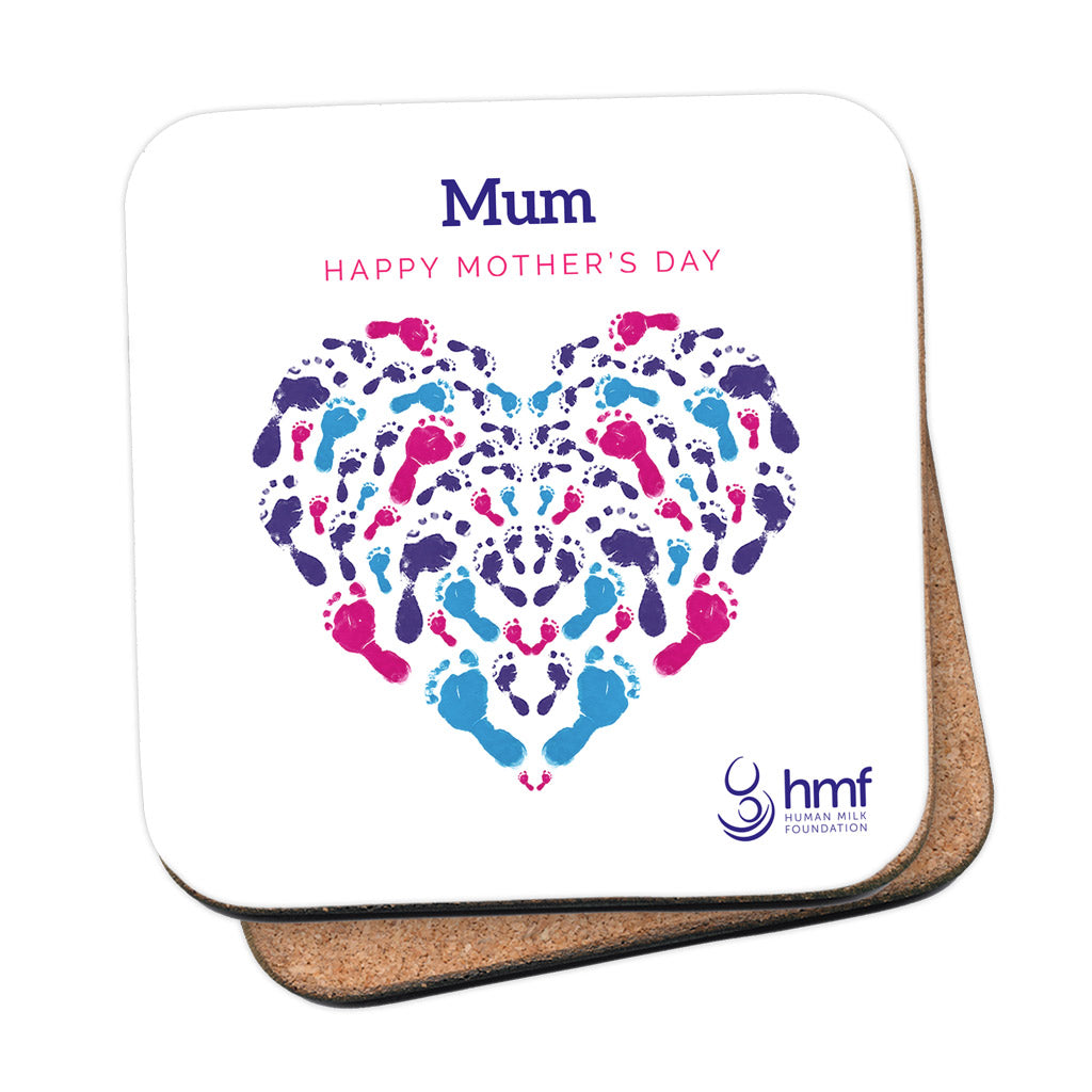 Little Heart Mother’s Day Personalised Coaster