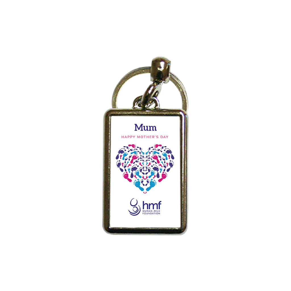 Little Heart Mother’s Day Personalised Metal Keyring