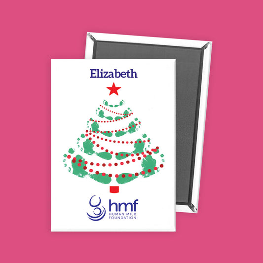 Christmas Tree Personalised Fridge Magnet
