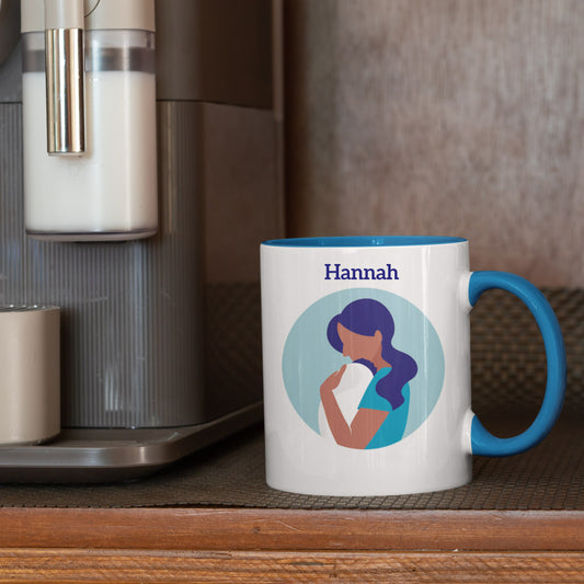 Special Mum and Baby Design 2 Personalised Porcelain Mug
