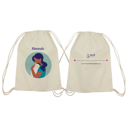 Special Mum and Baby Design 2 Personalised Drawstring Bag