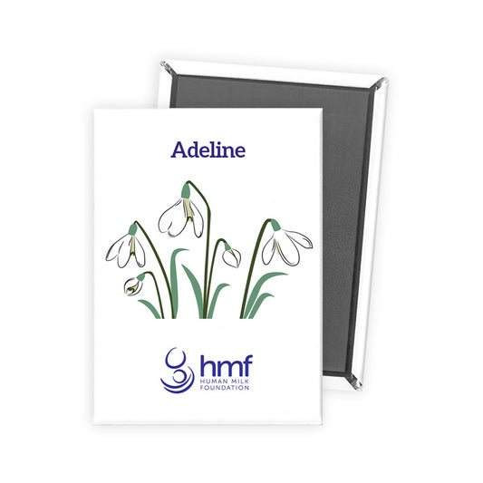 Snowdrops - Spring has Sprung Personalised Fridge Magnet