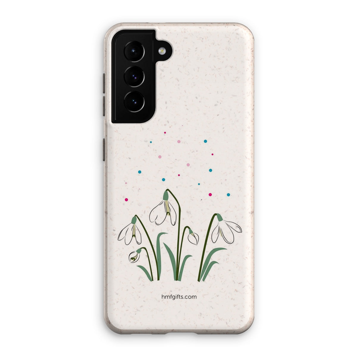 Spring has Sprung Snowdrop  Eco Phone Case