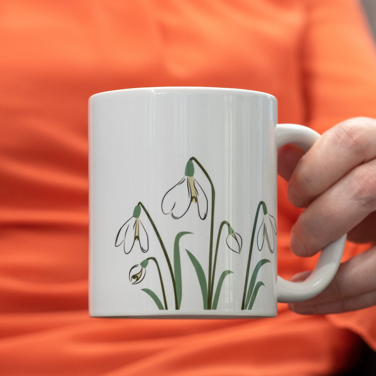 Spring has Sprung Snowdrop Mug